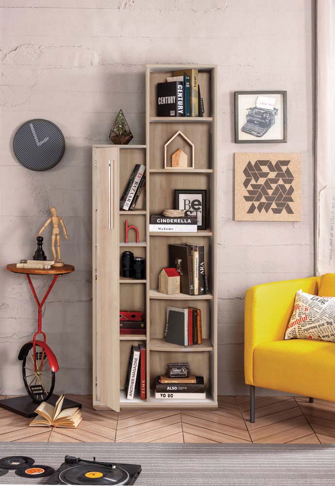 Cilek DUO Bücherregal mit Schrank Braun