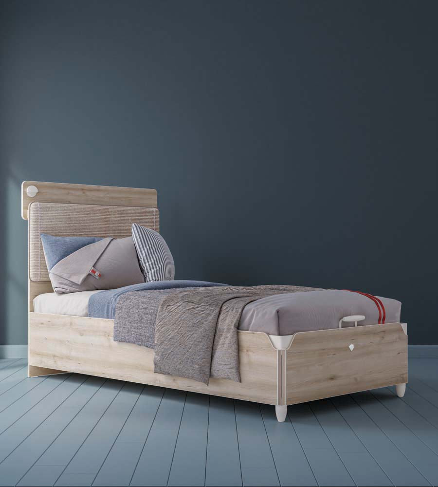 Cilek DUO Base Bett 120x200cm Braun
