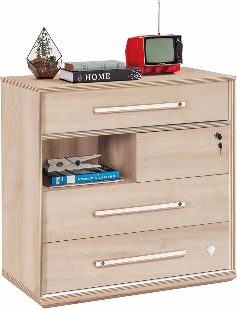 Cilek DUO Kommode Anrichte Braun