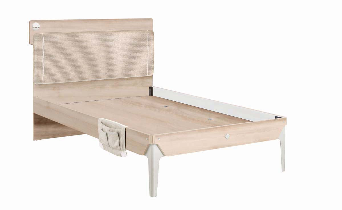 Cilek DUO Line Bett 120x200cm Braun