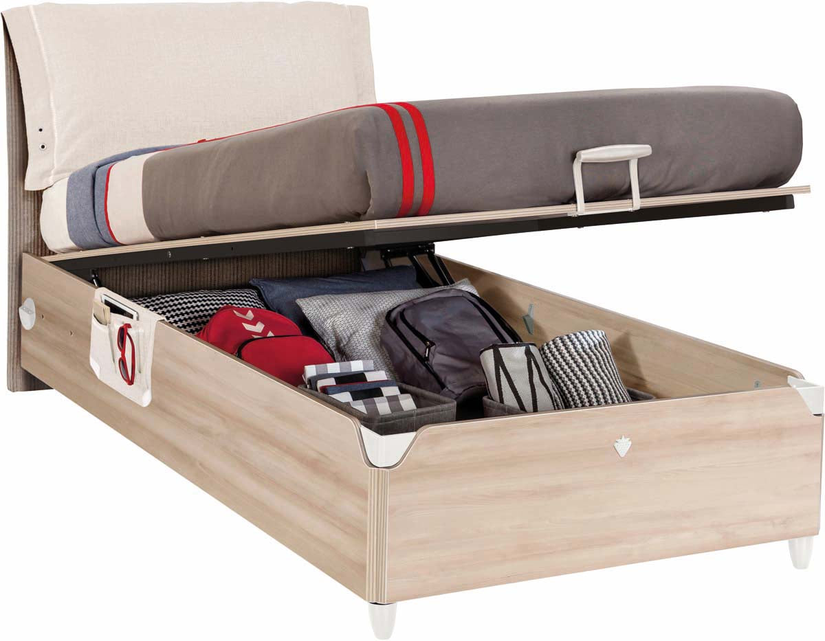 Cilek DUO Bett inkl. Bettkasten 100x200cm Braun