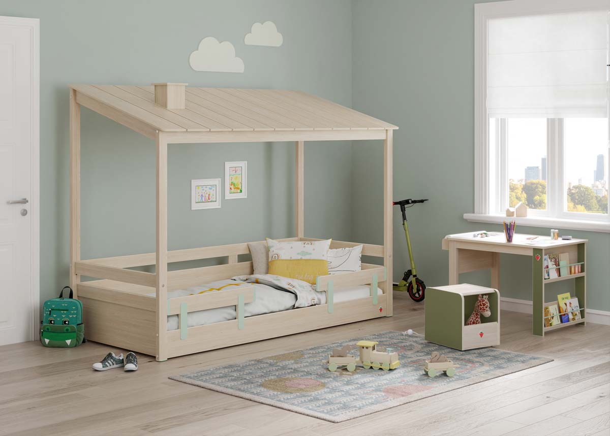 Cilek Montessori Kinderschreibtisch Braun