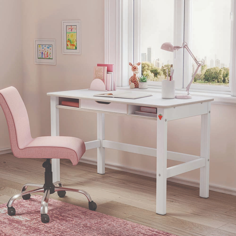 Montessori Schreibtisch Weiß