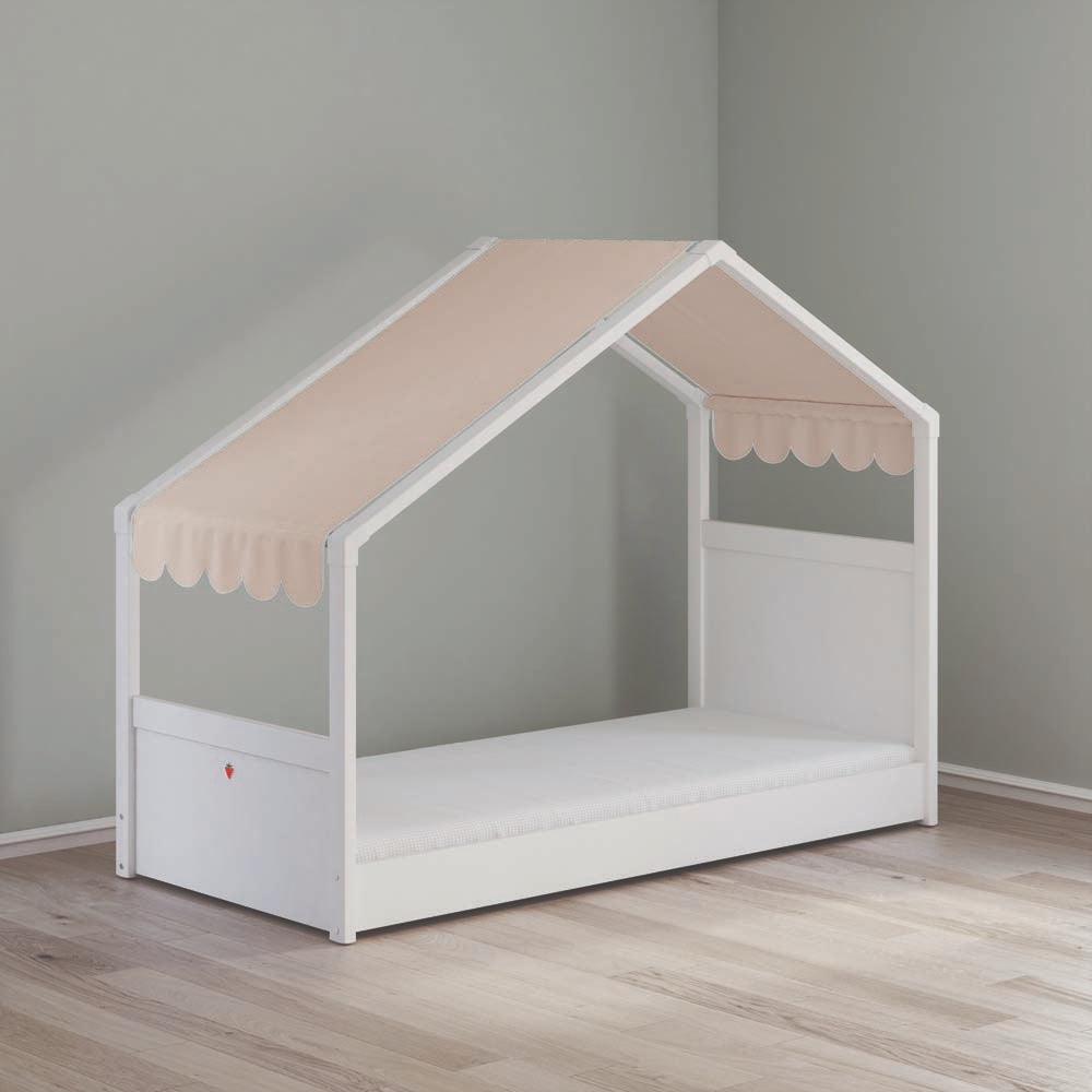 Montessori Seitendachmarkise Creme