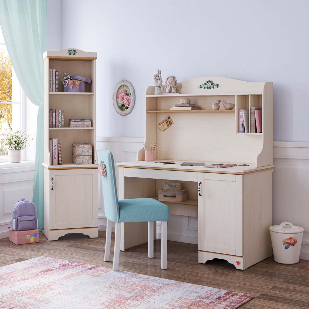 Cilek FLORA Schreibtisch Kinderschreibtisch Tisch Kinderzimmer Birke hell