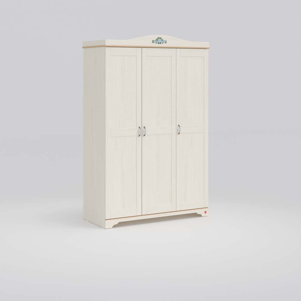 Cilek FLORA Kleiderschrank Kinderkleiderschrank Schrank Birke hell
