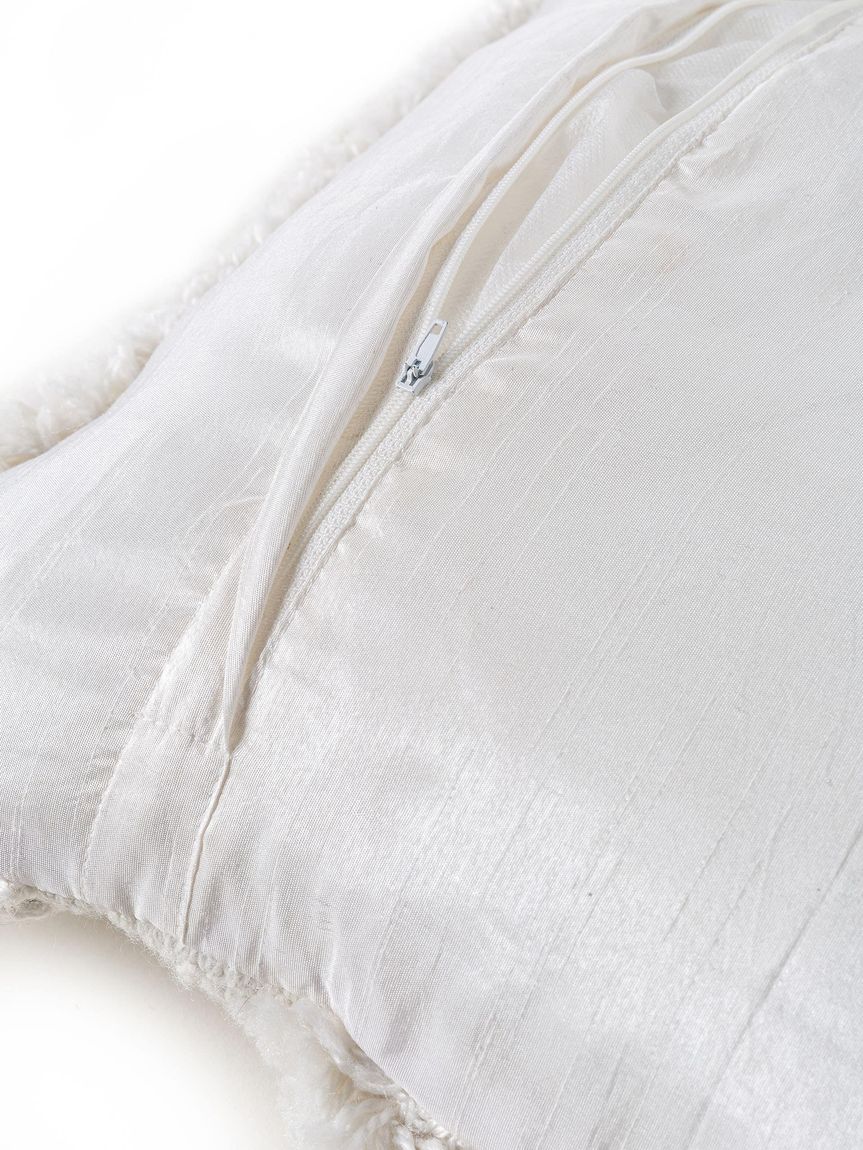 In- & Outdoor Kissenbezug Toni 45x45 cm Elfenbein