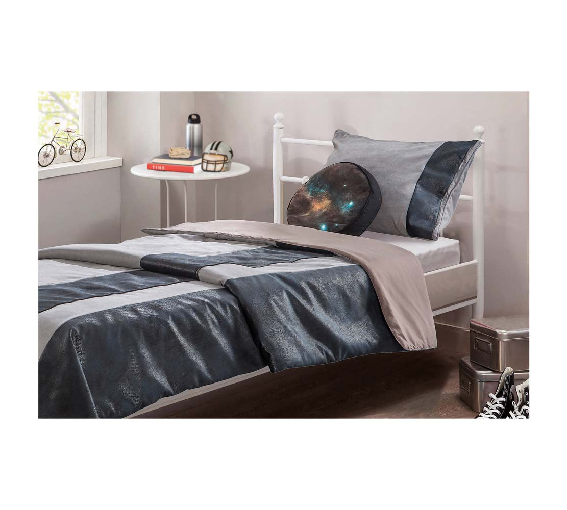 Cilek Dark Tagesdeckenset Grau / Blau