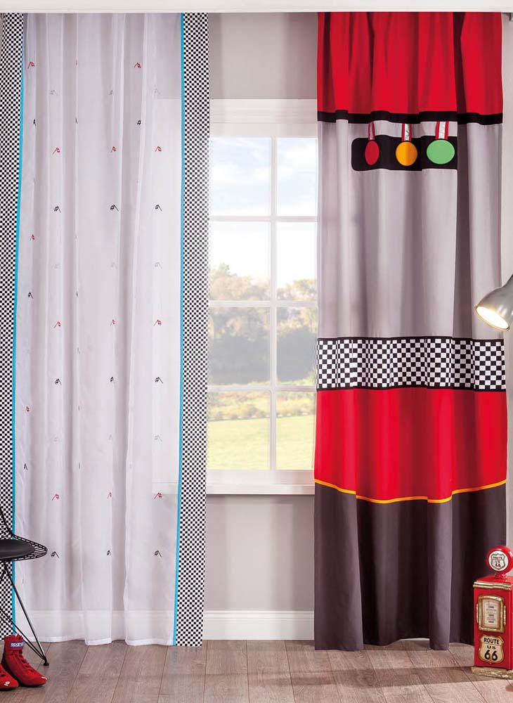 Cilek BIPANEL Gardine 140x260cm Weiß