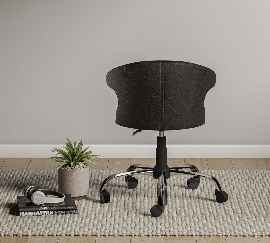 Cilek BLACK PEARL Stuhl Kinderbürostuhl Schwarz