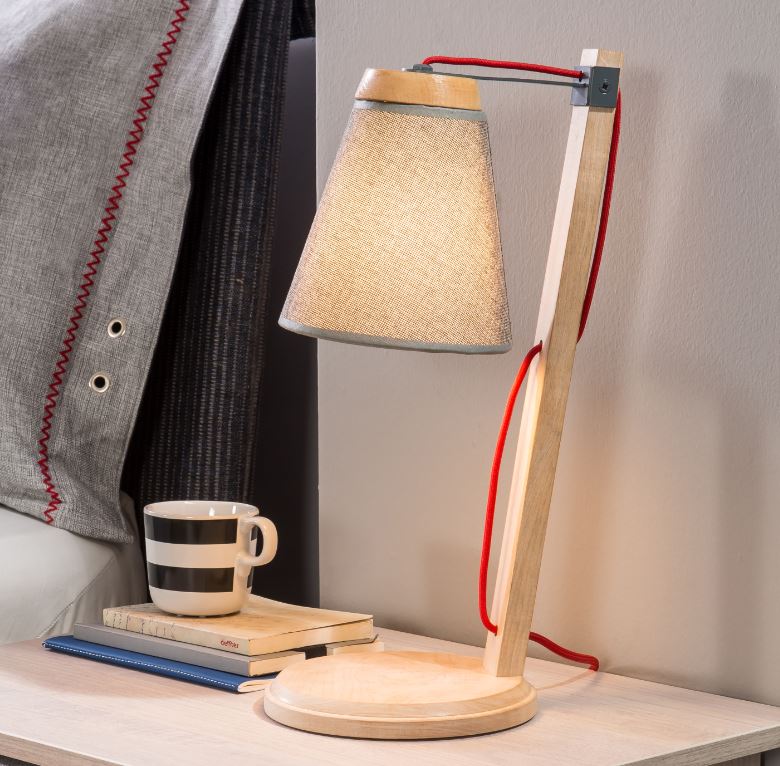 Cilek TRIO Tischlampe Lampe Beige