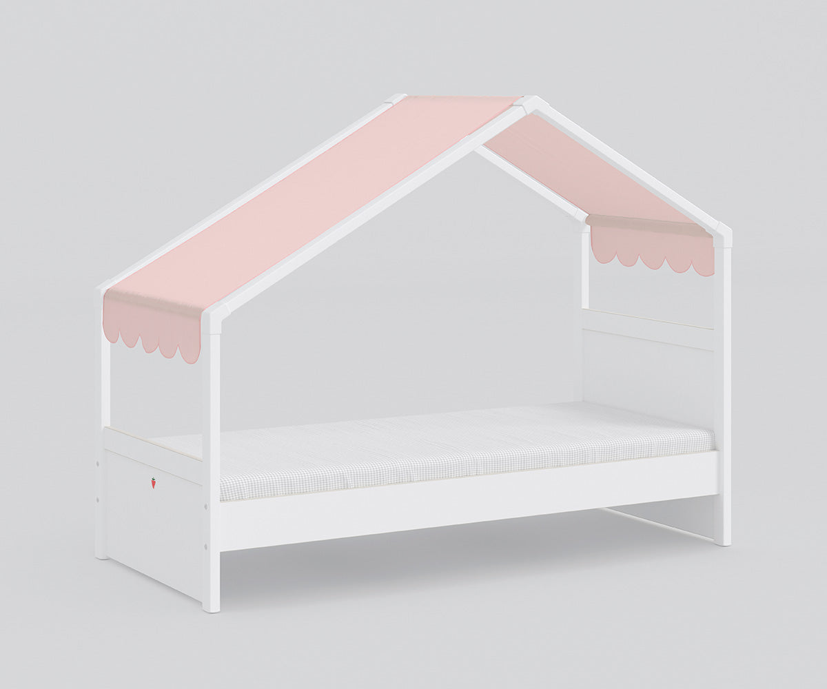 Montessori Seitendachmarkise Rosa