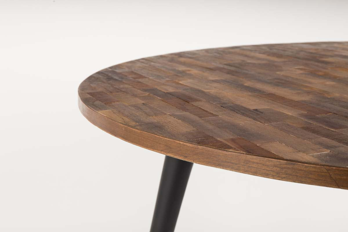 Mo Tisch Ø110 cm Braun