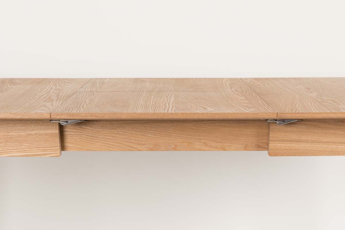 Glimps Esstisch ausziehbar 120/160 x 80 cm Esche Natur