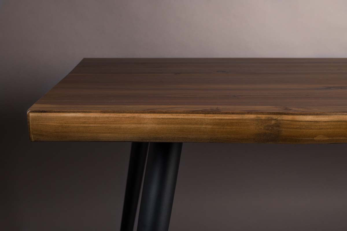 Alagon Tisch 200 x 90 cm (BxT) Walnussholz Braun
