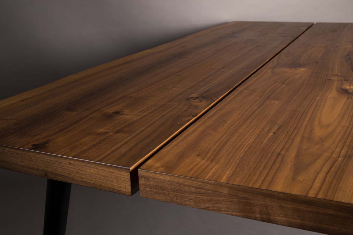 Alagon Tisch 220 x 90 cm (BxT) Walnussholz Braun