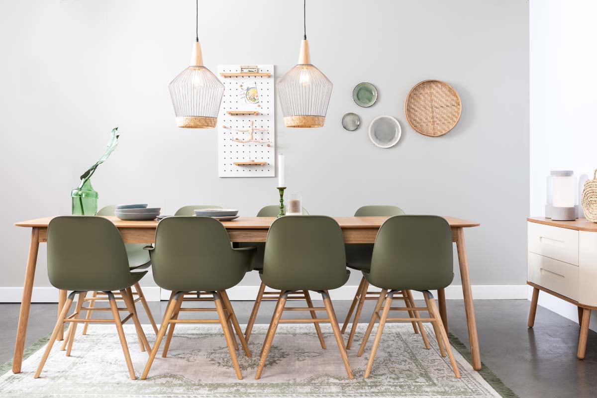 Glimps Esstisch ausziehbar 180/240 x 90 cm Esche Natur