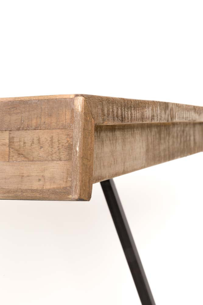 Suri Tisch 180 x 90 cm (BxT) Braun