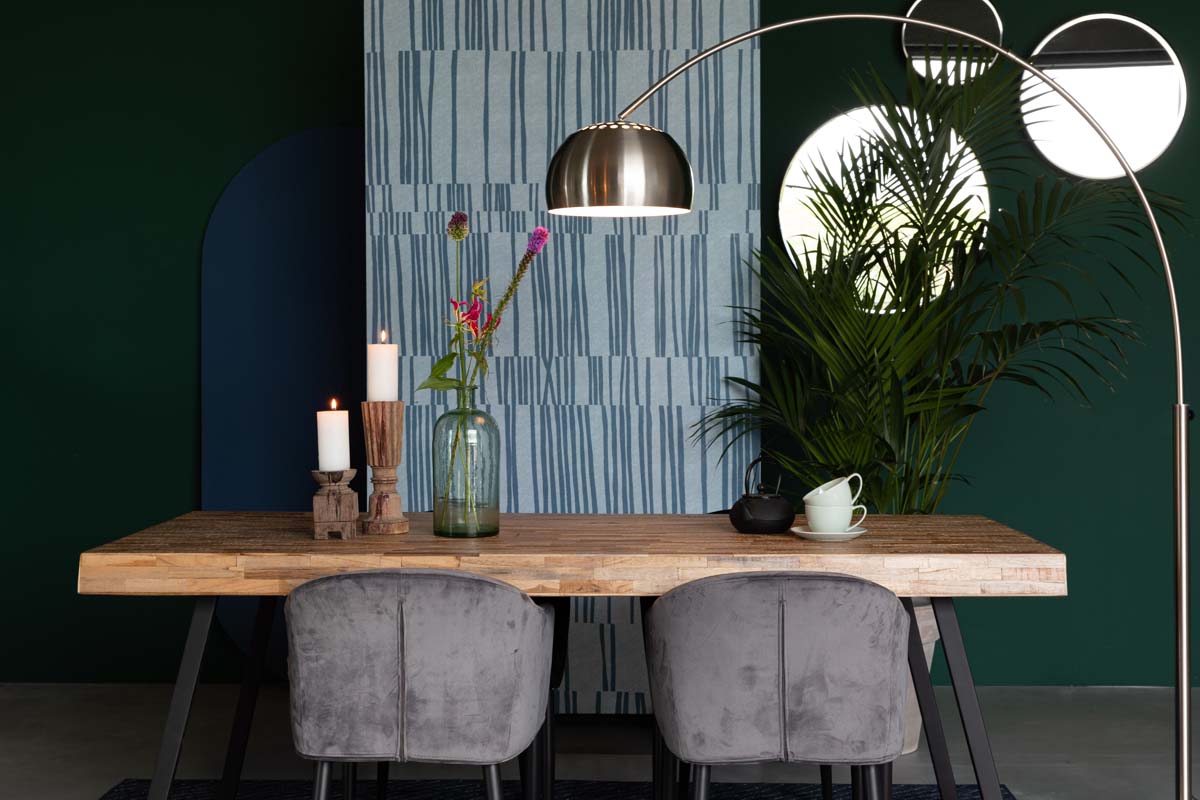 Suri Tisch 220 x 100 cm (BxT) Braun