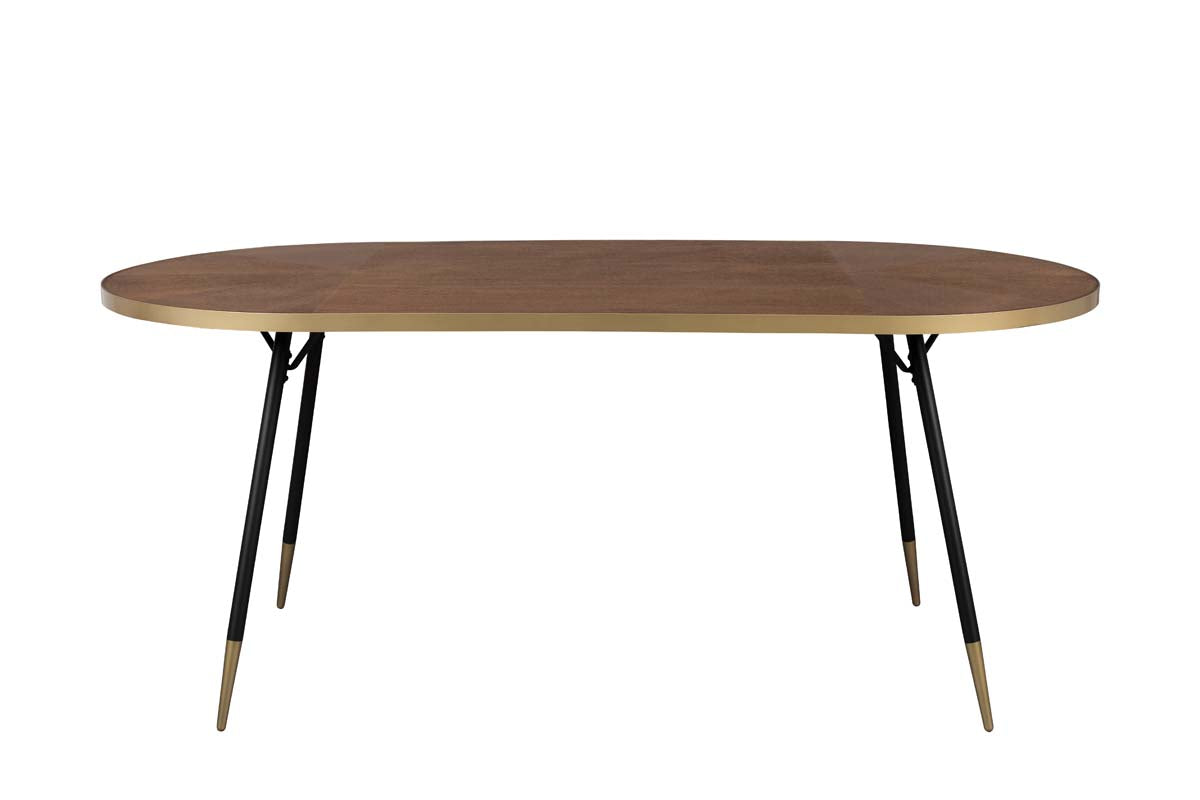Denise Tisch oval 180 x 90 cm (BxT) Braun