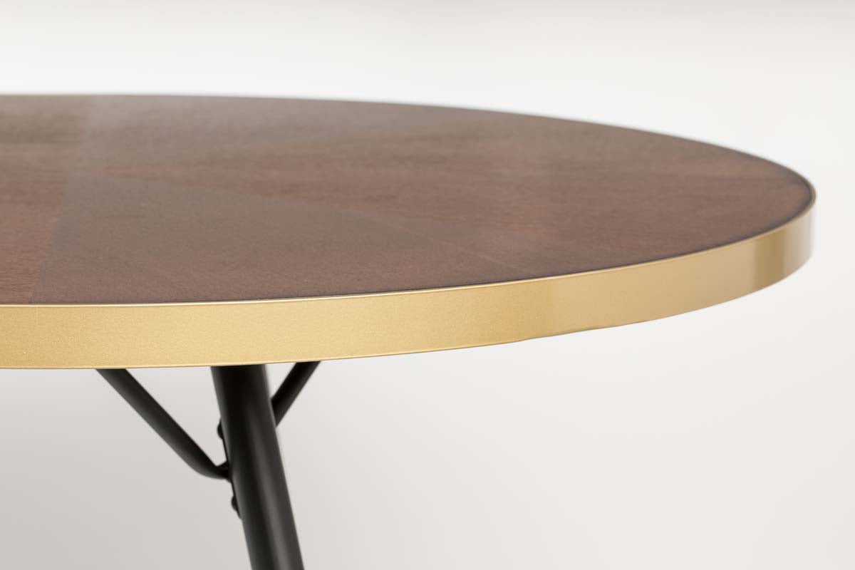Denise Tisch oval 180 x 90 cm (BxT) Braun