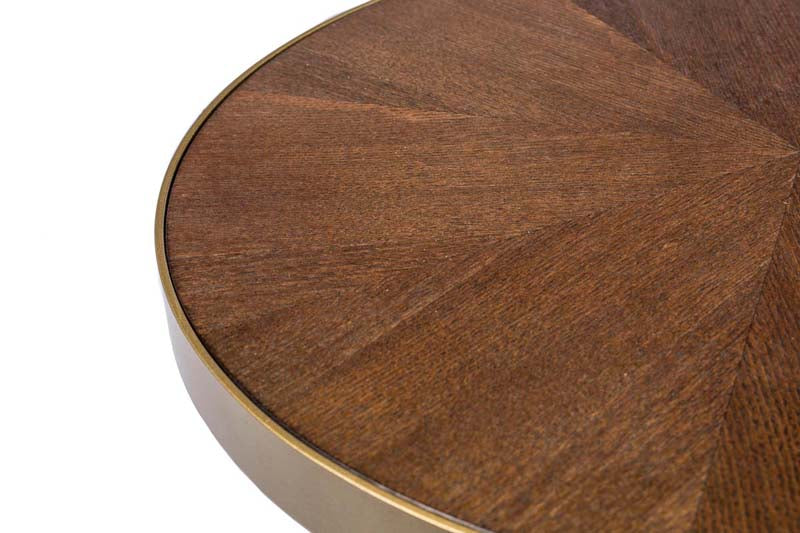 Denise Tisch oval 180 x 90 cm (BxT) Braun