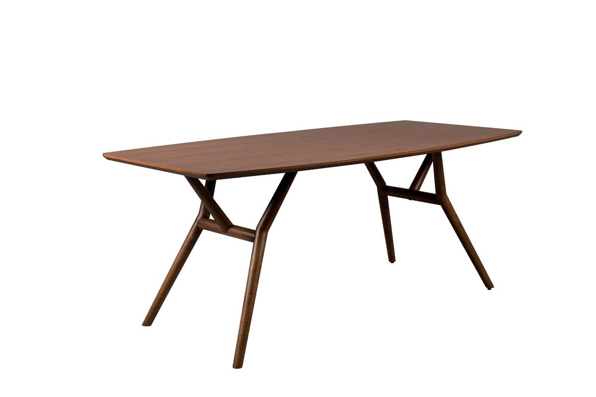 Malaya Tisch 180 x 90 cm (BxT) Walnussholz Braun