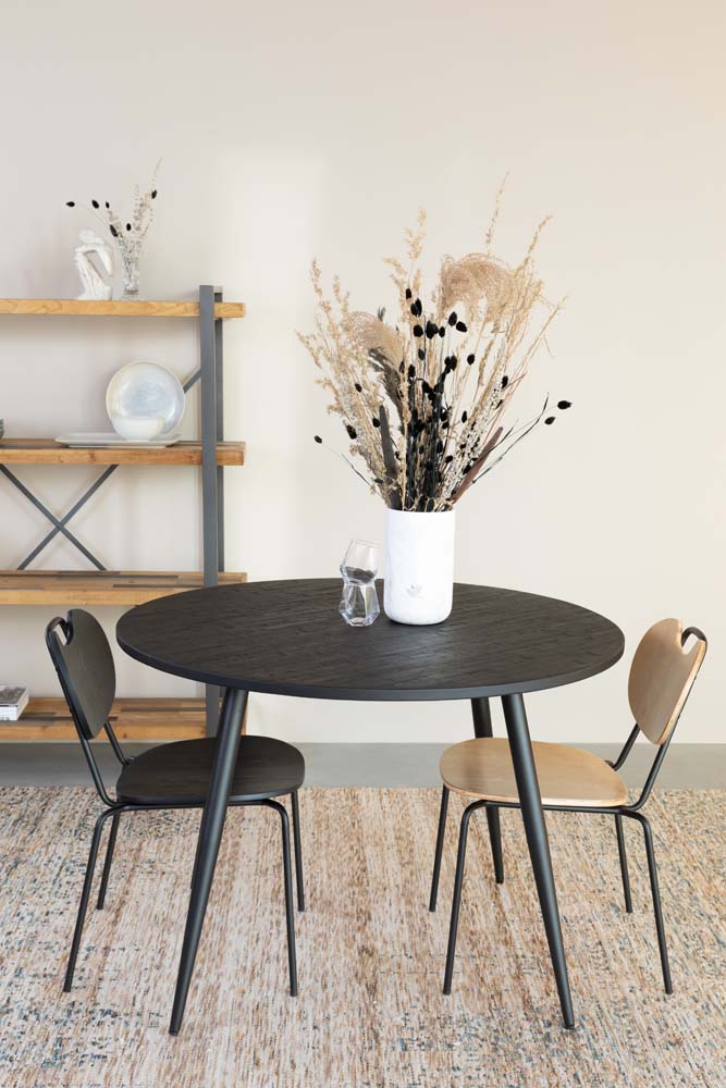 Mo Tisch Ø110cm Schwarz