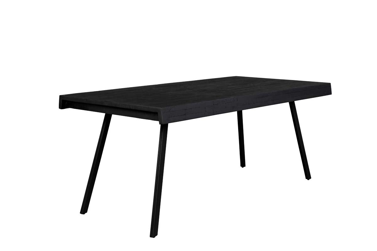 Suri Esstisch 160x78cm Schwarz