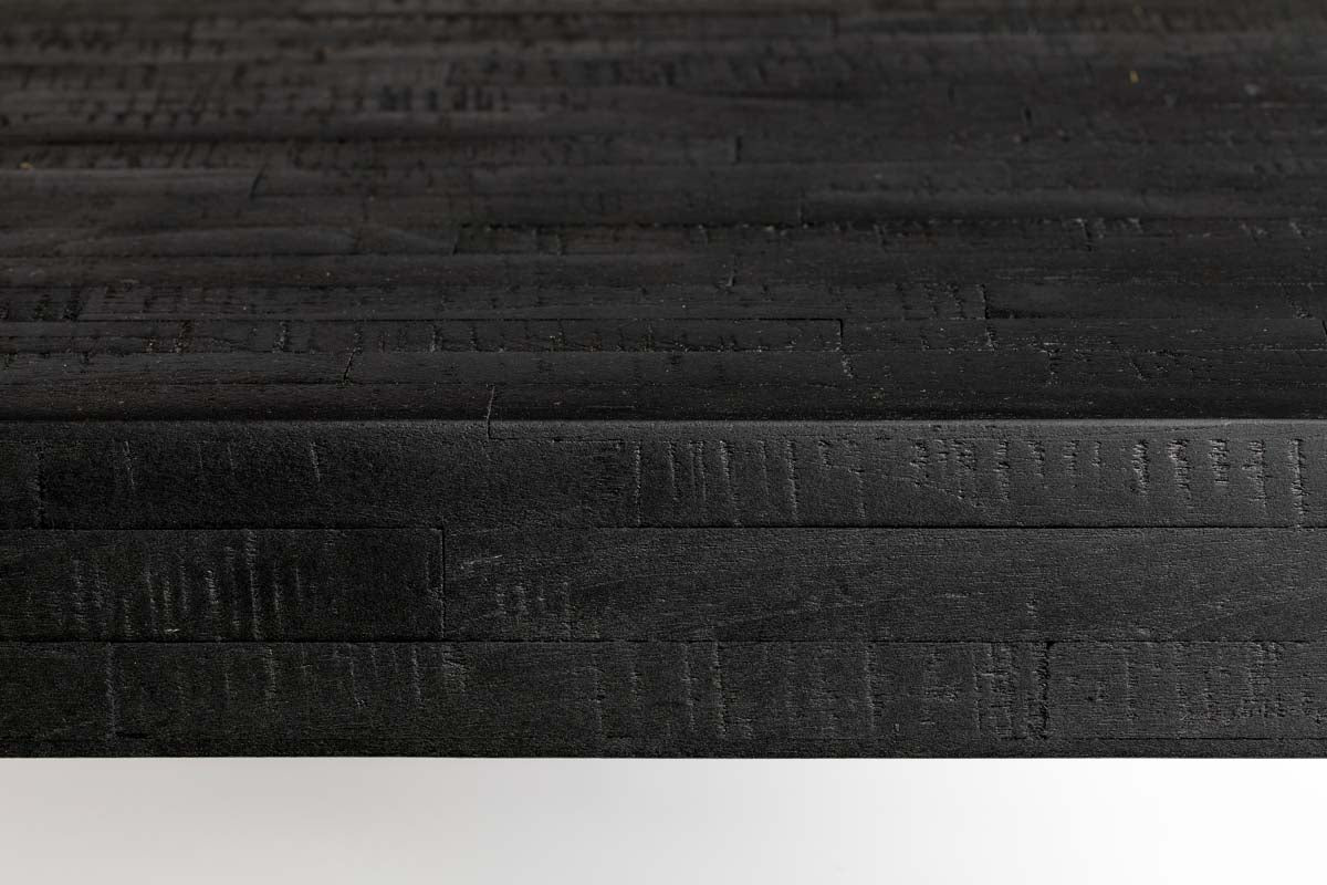 Suri Esstisch 160x78cm Schwarz