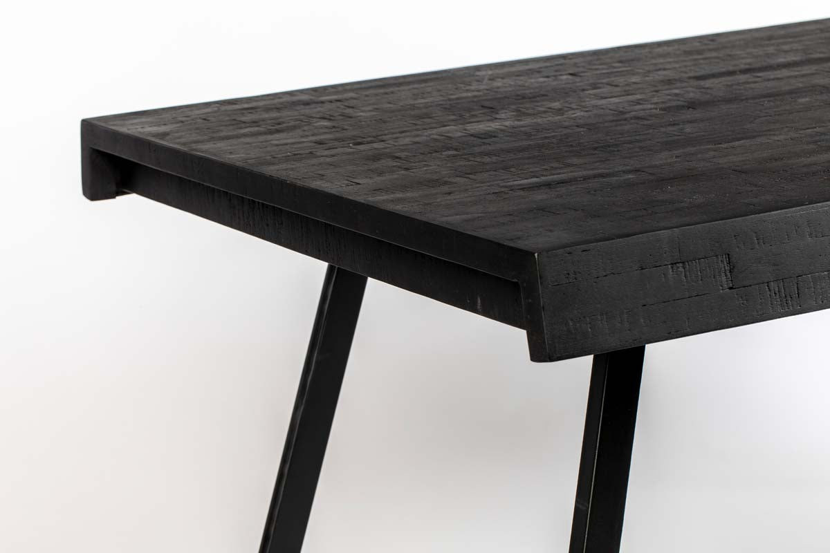 Suri Esstisch 200x90cm Schwarz