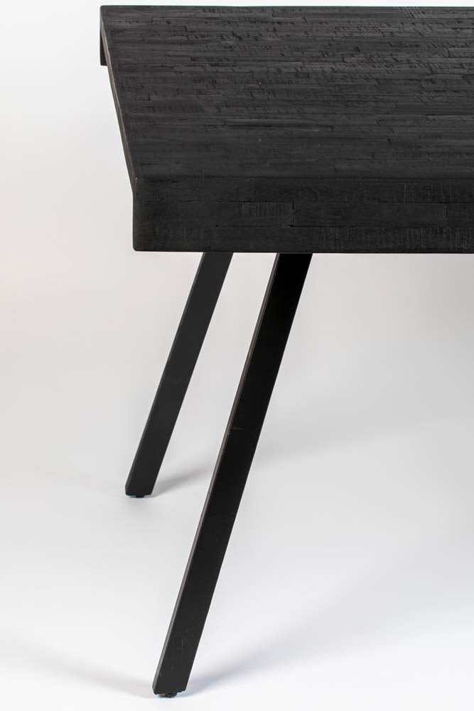 Suri Esstisch 220x100cm Schwarz