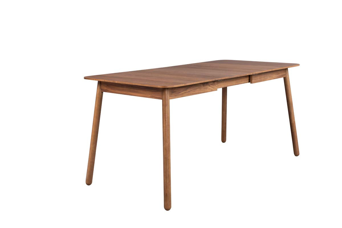 Glimps Esstisch 120-162x80 cm Walnuss