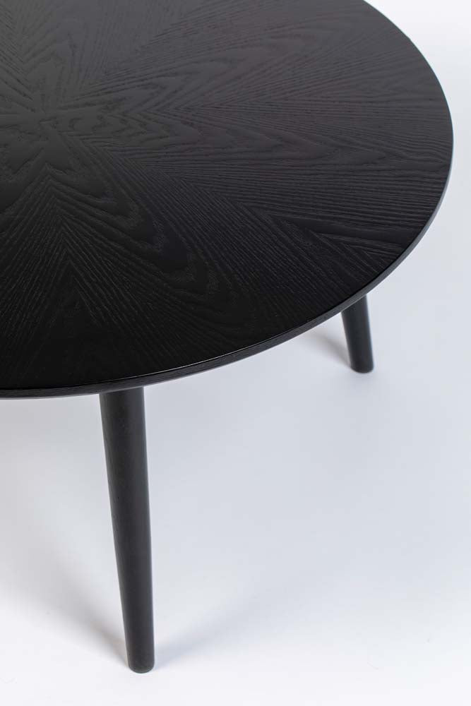Fabio Esstisch Ø120cm Schwarz
