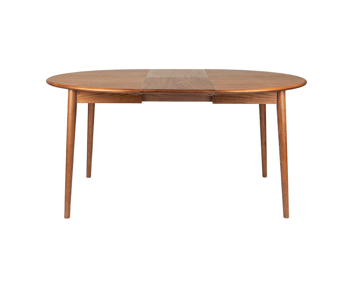 Twist Esstisch Massivholz Walnuss Rund / Oval Ø 120-160 cm Ausziehbar