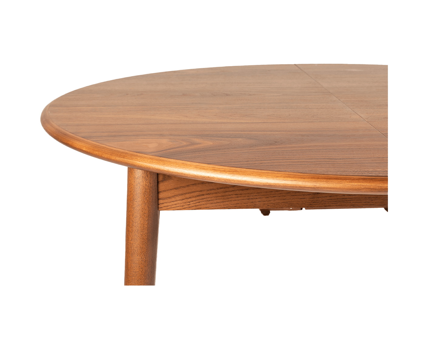 Twist Esstisch Massivholz Walnuss Rund / Oval Ø 120-160 cm Ausziehbar