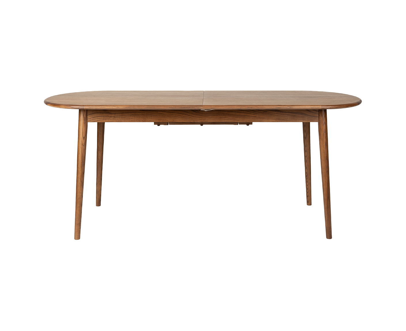 Twist Esstisch Massivholz Walnuss Oval 180-240 x 90 cm Ausziehbar