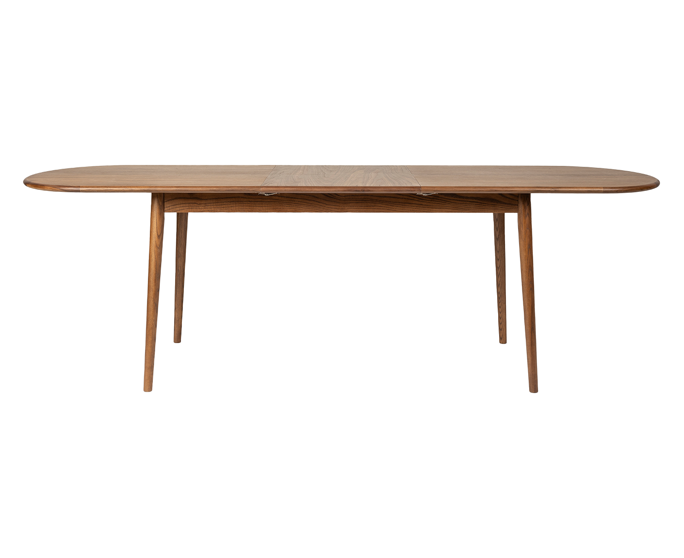 Twist Esstisch Massivholz Walnuss Oval 180-240 x 90 cm Ausziehbar