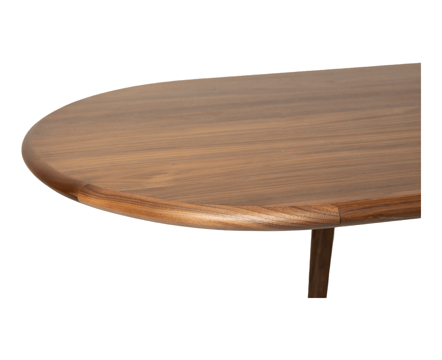 Twist Esstisch Massivholz Walnuss Oval 180-240 x 90 cm Ausziehbar