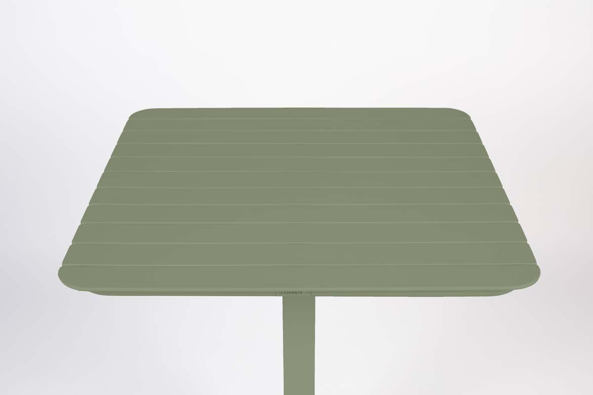 Vondel Gartenbistrotisch 71x71 cm Grün