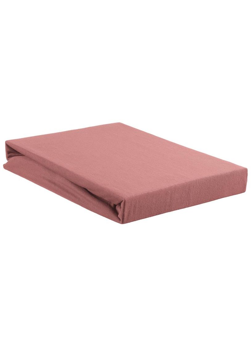Jersey TDS Splittopper-Spannbettlaken Rosa