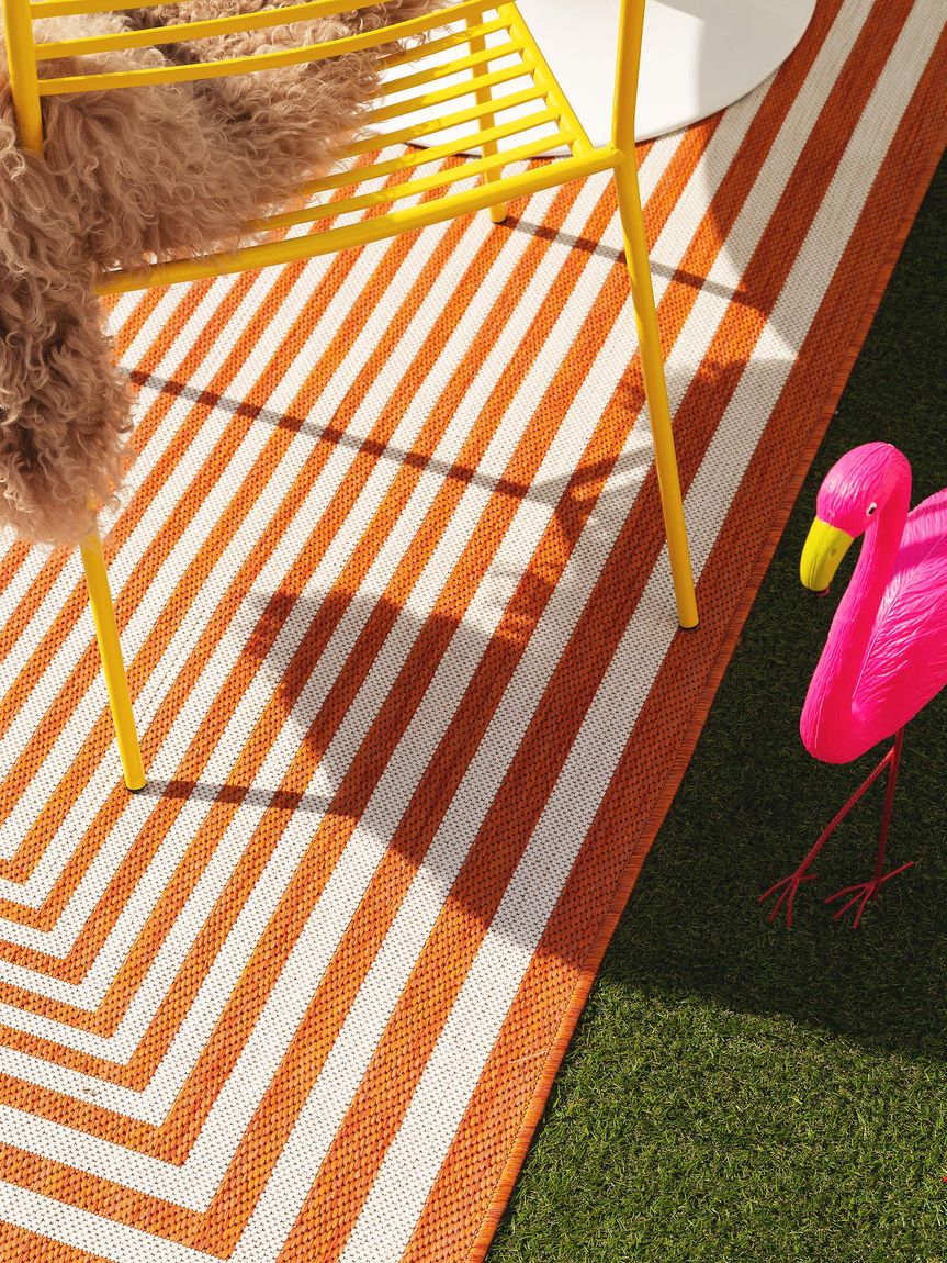 In- & Outdoor Teppich Cleo Orange