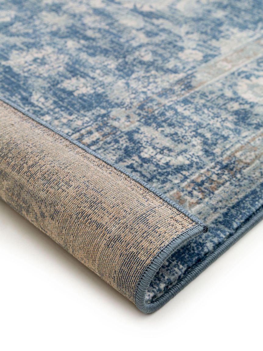 Teppich Vintage Velvet Blau
