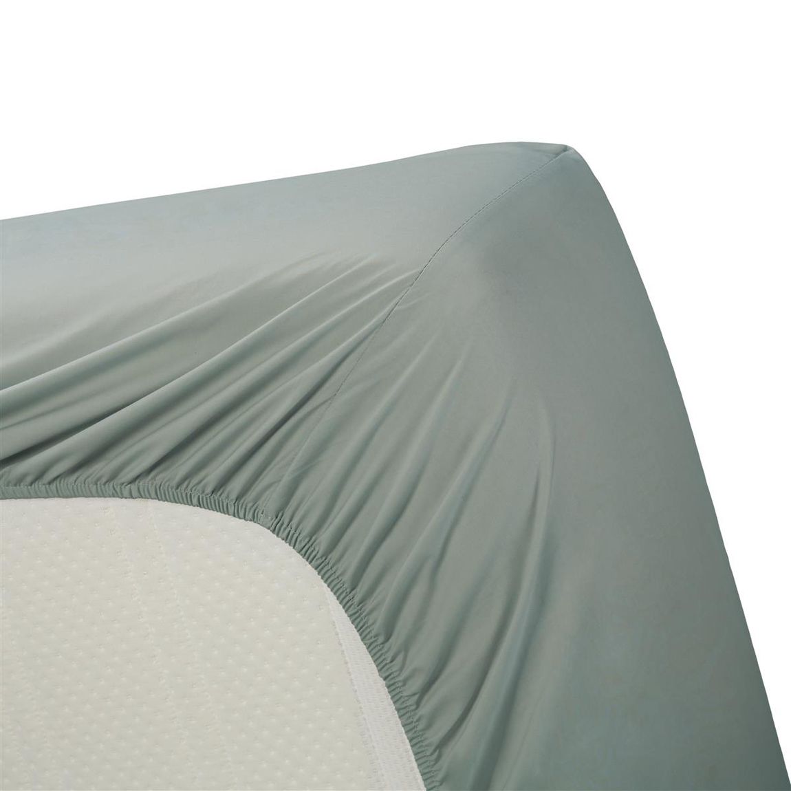 Cotton Uni HL Spannbettlaken Blau