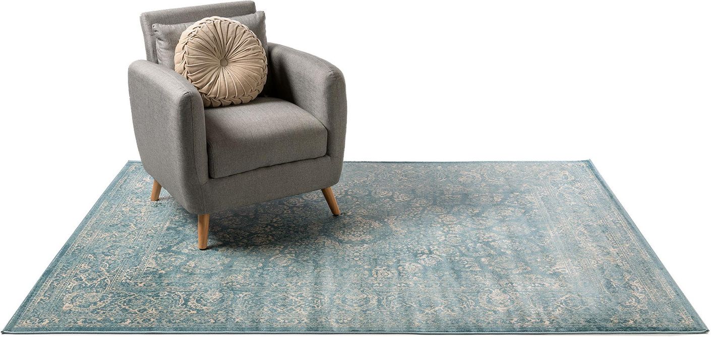 Teppich Velvet Blau