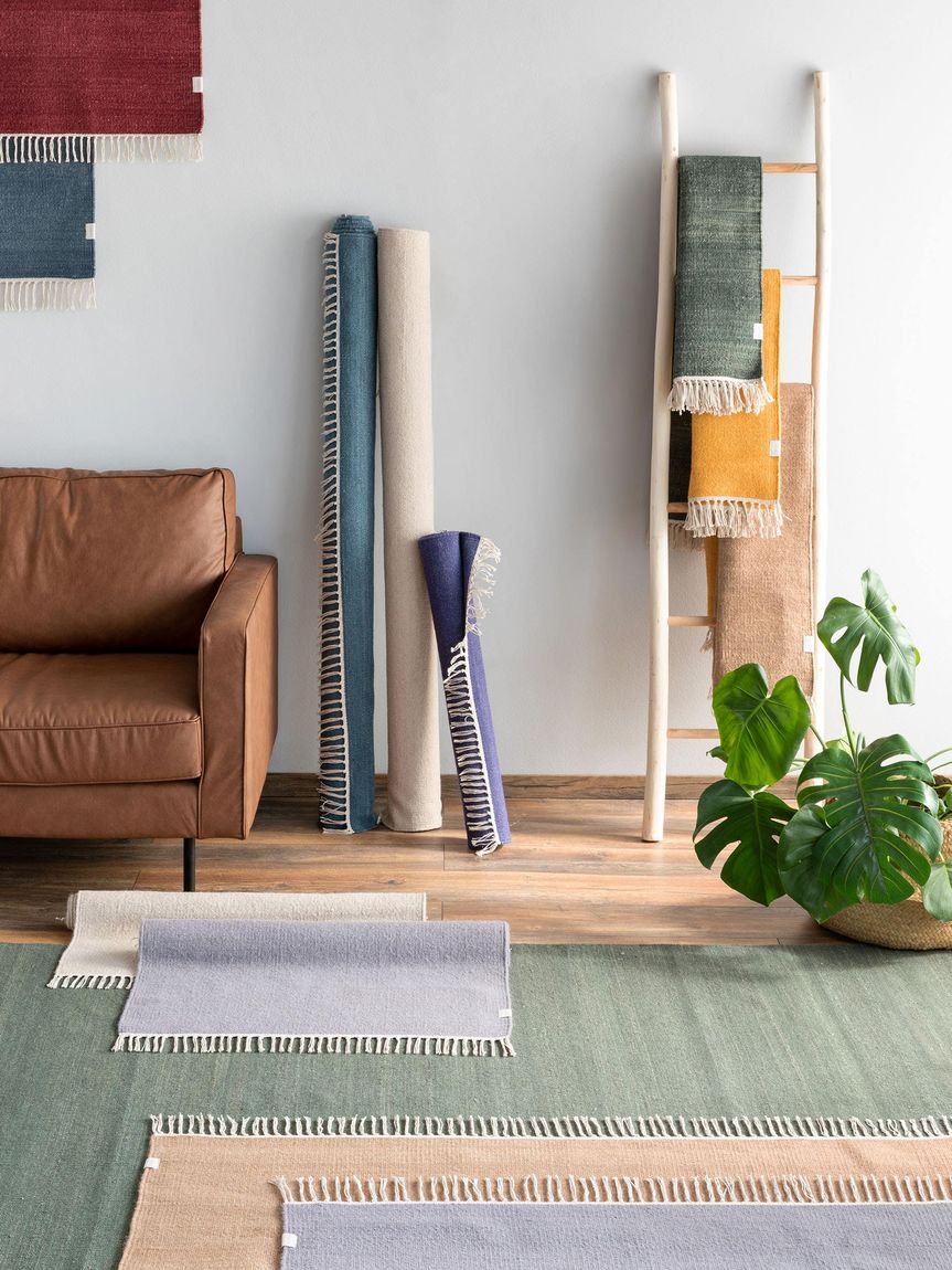 Wollteppich Mala Beige