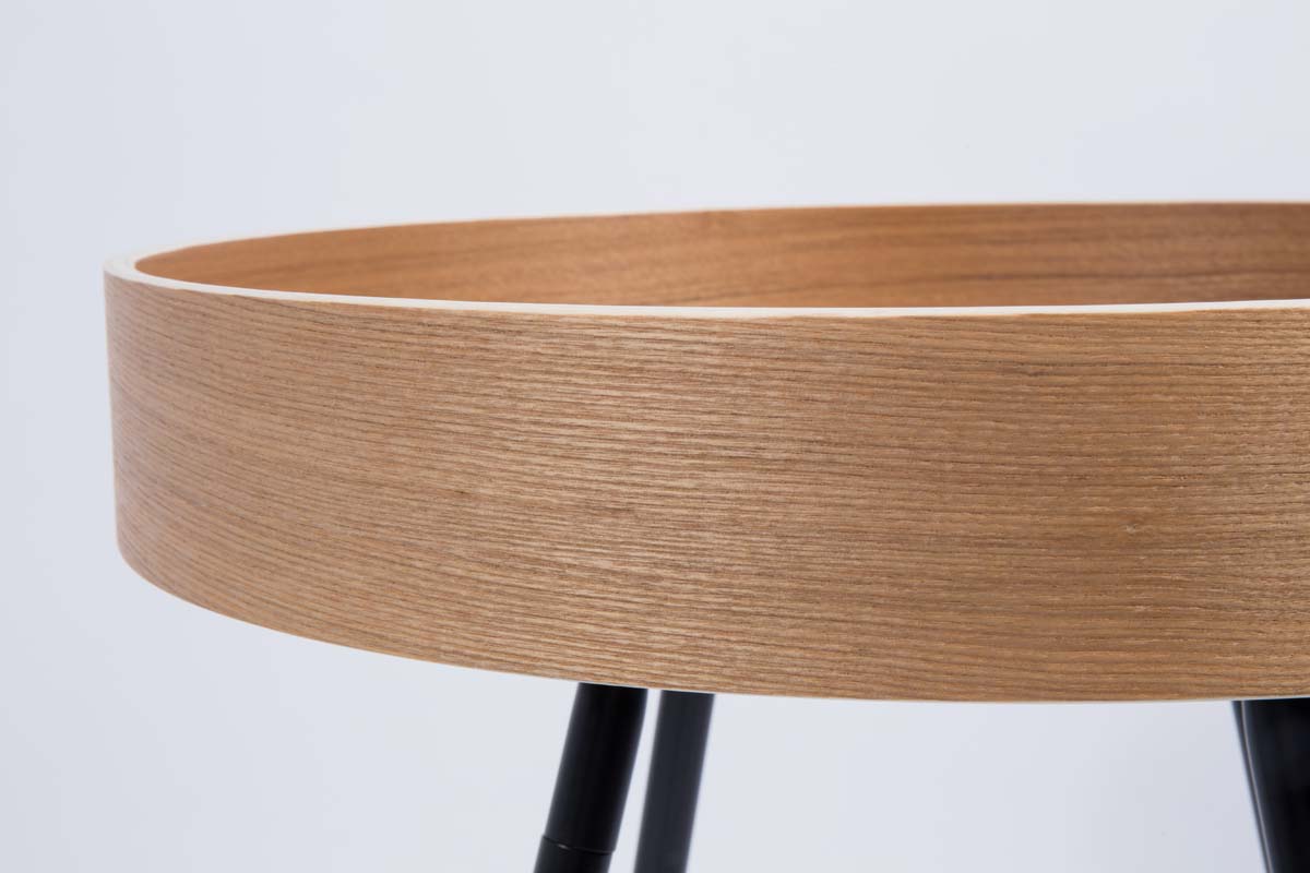 Oak Tray Beistelltisch Ø 46,5 cm Eiche Natur