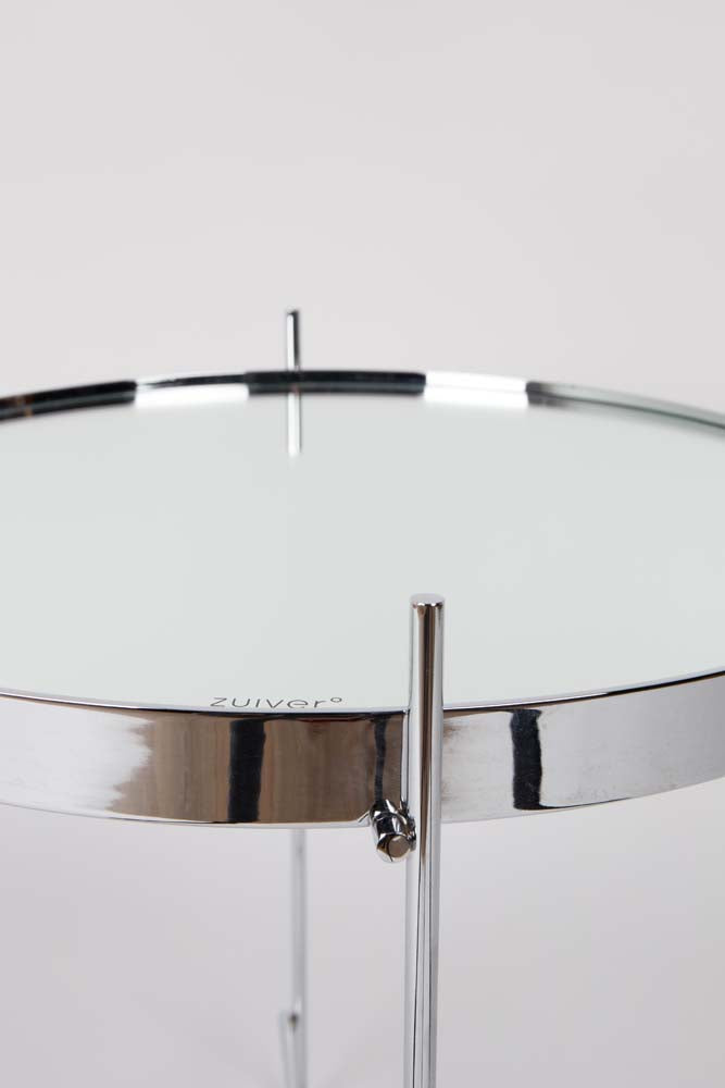 Cupid Beistelltisch Ø 43 cm Silber