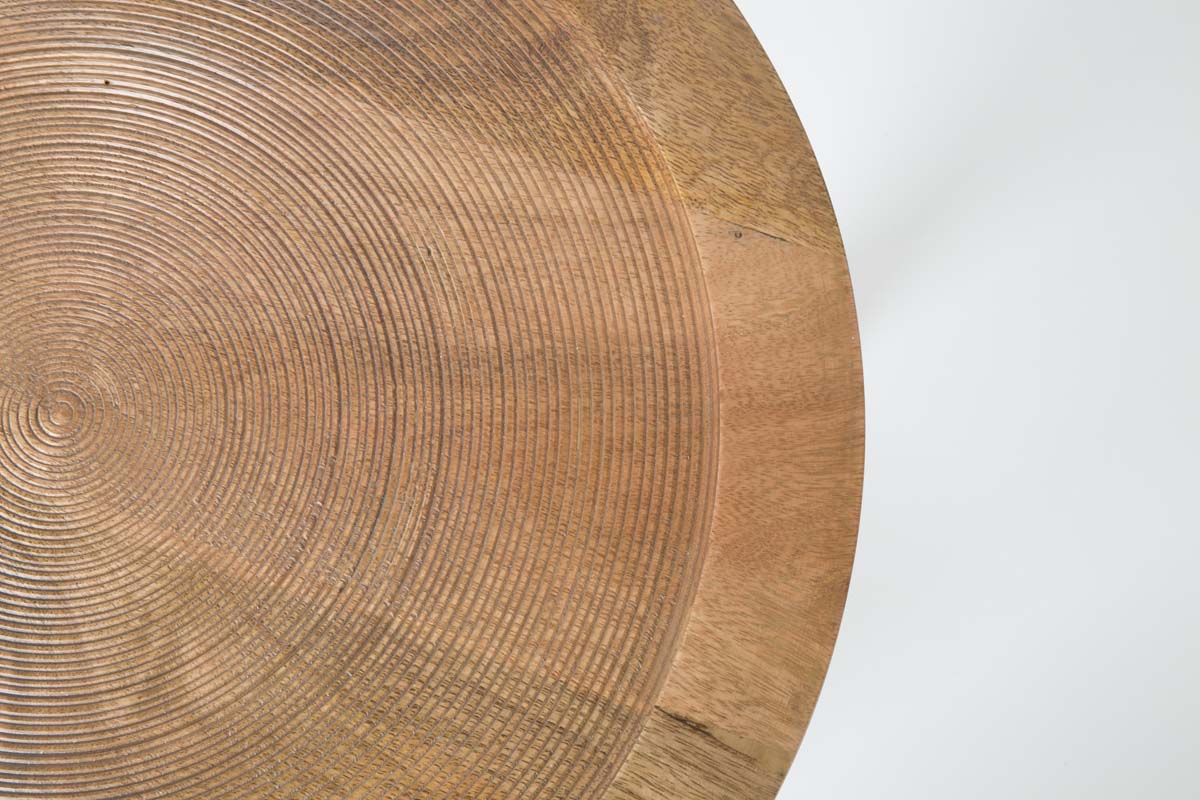 Dendron Beistelltisch Ø 43 cm Mangoholz