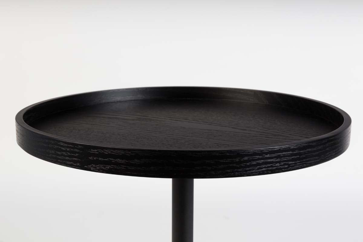 Jason Beistelltisch Ø 46cm Schwarz